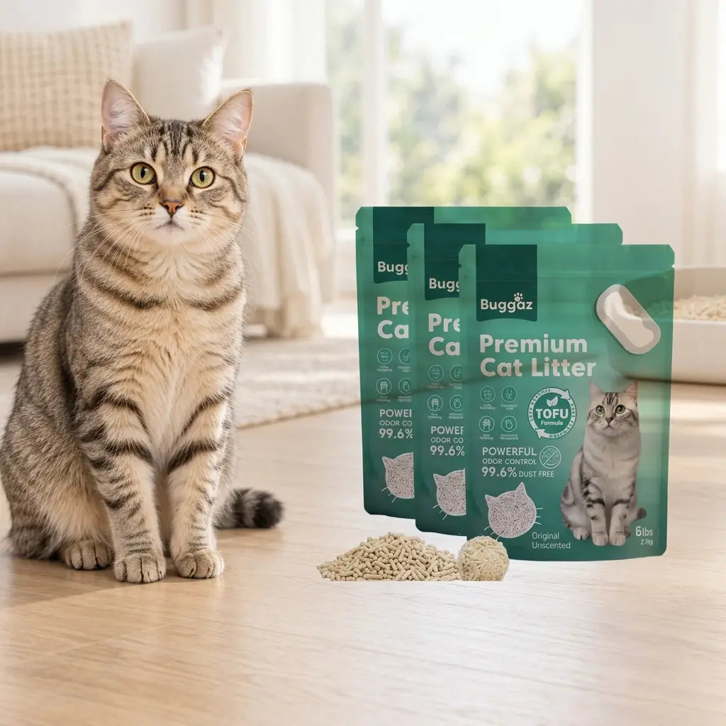 Buggaz Tofu Cat Litter